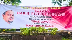 Muncul Penolakan Kedatangan Habib Rizieq di Tarakan, Panitia Buka Suara
