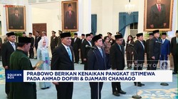 Video: Prabowo Beri Kenaikan Pangkat Istimewa ke Dofiri & Djamari