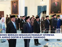 Video: Prabowo Beri Kenaikan Pangkat Istimewa ke Dofiri & Djamari