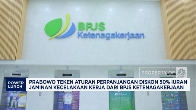 Video: Prabowo Perpanjangan Diskon 50% Iuran Jaminan Kecelakaan Kerja