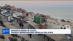 Video: Ribuan Warga Palestina Tinggalkan Kota Gaza
