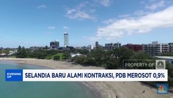  Selandia Baru Alami Kontraksi, PDB Merosot 0,9%