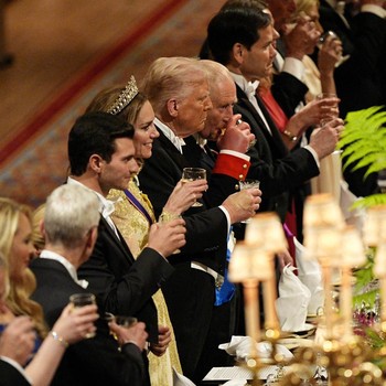 Intip Kemewahan Trump Makan Malam dengan Raja Charles III