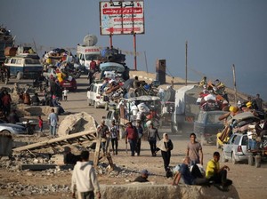 Tank-Jet Tempur Israel Bombardir Kota Gaza, Warga Ramai-ramai Ngungsi
