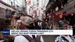 Video: Inflasi Jepang Turun Terendah 2,7%, Beras Tak Buat Pening Lagi?