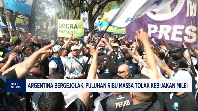 Video: Prabowo Naikkan Gaji ASN hingga Demo Terbesar Prancis Pecah