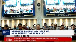 Video: DPR Bakal Panggil OJK, BEI, & AEI Bahas Free Float Saham IPO