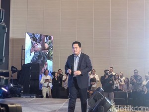 Erick Thohir Tak Kuasa Menahan Tangis Tinggalkan Kementerian BUMN