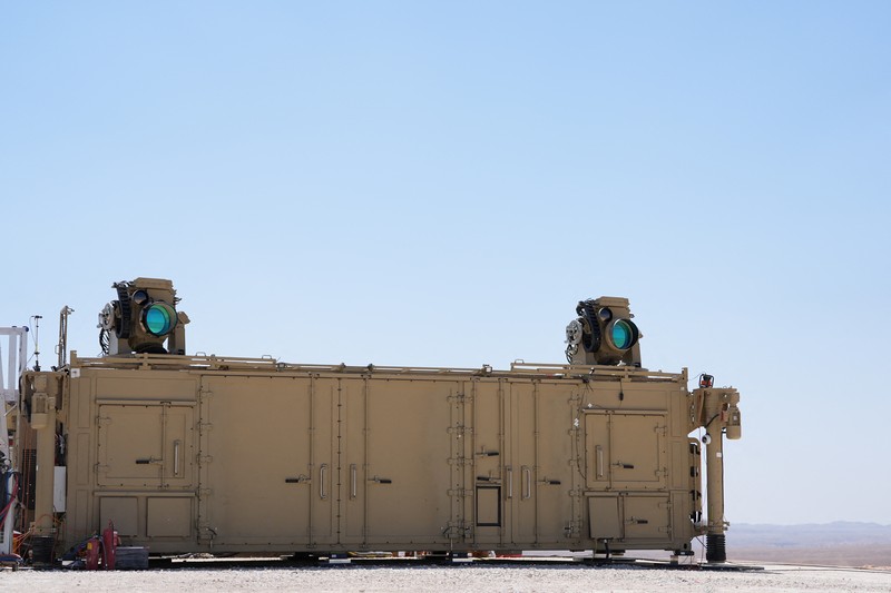 ISRAEL-DEFENCE/LASER A part of Iron Beam laser anti-missile interception system, developed by Israel, is seen in this handout image obtained by Reuters on September 17, 2025. Israel Defence Ministry/Handout via REUTERS THIS IMAGE HAS BEEN SUPPLIED BY A THIRD PARTY.