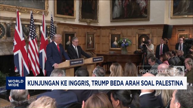 Video: Trump Tak Setuju Rencana Inggris Akui Negara Palestina