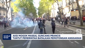 Video: Mogok Massal di Prancis, Tuntut Batalkan Pemotongan Anggaran