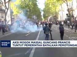 Video: Mogok Massal di Prancis, Tuntut Batalkan Pemotongan Anggaran
