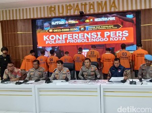 Polres Probolinggo Kota Ringkus 10 Pengedar-Bandar Narkoba