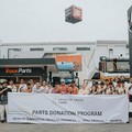 DCVI Donasikan Mesin Bus Mercedes-Benz ke SMK Angkasa 1 Jakarta