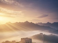 Tembok China. (Gemini ai)