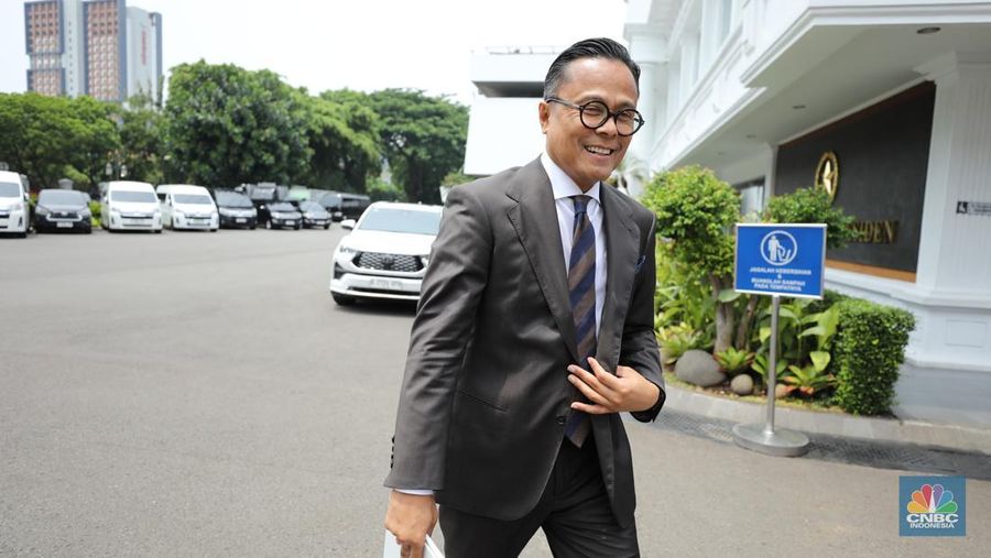 Wakil Menteri BUMN, Dony Oskaria tiba di Istana Kepresidenan, Jakarta