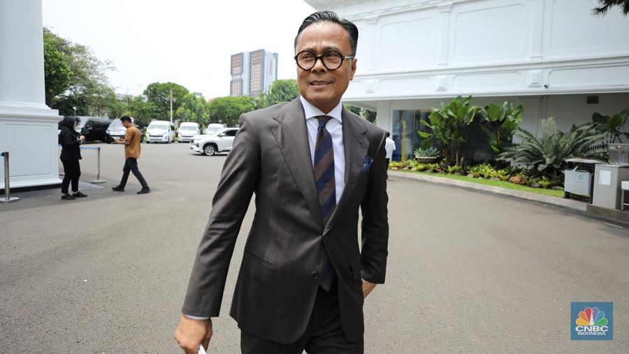 Wakil Menteri BUMN, Dony Oskaria tiba di Istana Kepresidenan, Jakarta