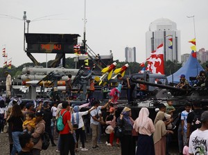 Viral Kakek Bawa Cucu Kehilangan Motor Saat Hadiri HUT TNI di Monas