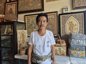 Pande Sumantra dan Guratan Lukisan Khas Kamasan