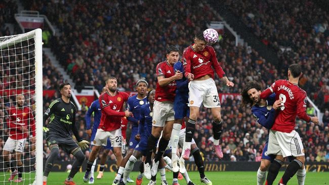 Potret Perjuangan MU Tumbangkan Juara Dunia Chelsea di Old Trafford