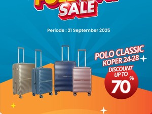 Banjir Diskon! Beli Koper di Transmart Full Day Sale Semurah Ini