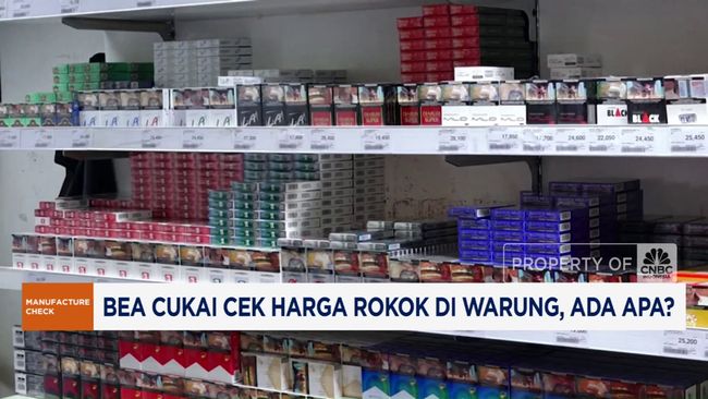 Video: Bea Cukai Cek Harga Rokok di Warung, Ada Apa?