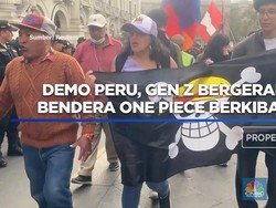 Video: Demo Peru, Gen Z Bergerak-Bendera One Piece Berkibar