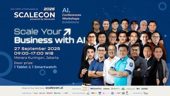Bakal Digelar, SCALECON Jadi Solusi Transformasi Bisnis di Era AI