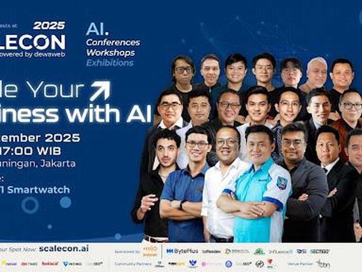 SCALECON AI 2025: Kunci Memaksimalkan AI untuk Transformasi Bisnis Indonesia