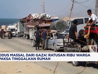 Video:Ratusan Ribu Warga Gaza Terpaksa Tinggalkan Rumah