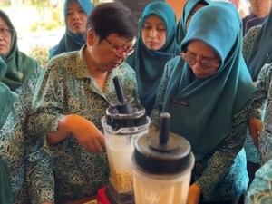 PKK Kota Mojokerto Digembleng Olah Kedelai Jadi Kukis hingga Brownies
