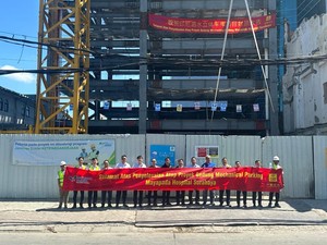 Mayapada Hospital Surabaya Bangun Parkir Vertikal Modern Pertama di Jatim