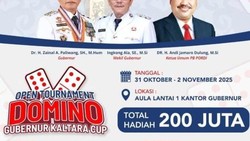 Pemprov Kaltara Gelar Turnamen Domino, Total Hadiah Rp 200 Juta