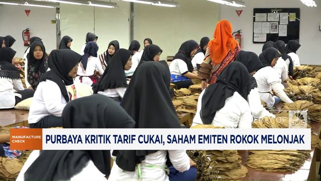 Video: Purbaya Kritik Tarif Cukai, Saham Emiten Rokok Melonjak