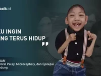 Perjuangan Anak Tukang Bakso Lawan Cerebral Palsy hingga Epilepsi