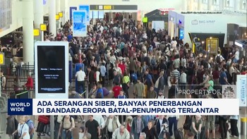 Video: Serangan Siber Kacaukan Penerbangan Eropa - Penumpang Terlantar