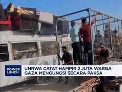 Video: UNRWA Catat Hampir 2 Juta Warga Gaza Mengungsi Secara Paksa