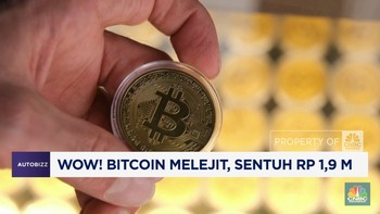 Video: Bitcoin Melejit, Sentuh Rp 1,9 Miliar