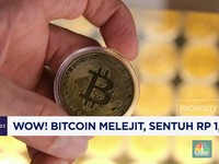 Video: Bitcoin Melejit, Sentuh Rp 1,9 Miliar