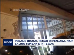 Video: Penjara Ekuador Pecah, Napi & Aparat Saling Tembak