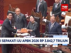 Video: DPR RI Sepakati UU APBN 2026 Rp 3.842,7 Triliun