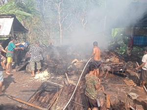 Dapur Lansia di Karangasem Hangus Terbakar Saat Ditinggal Kondangan
