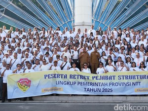 Gubernur NTT Lepas 677 Pejabat Pemprov Peserta Retret di Unhan Belu