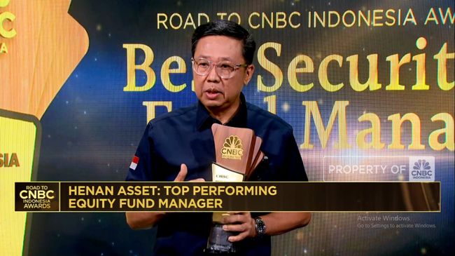 Kinerja Melesat, Henan Aset Raih Top Performing Equity Fund Manager