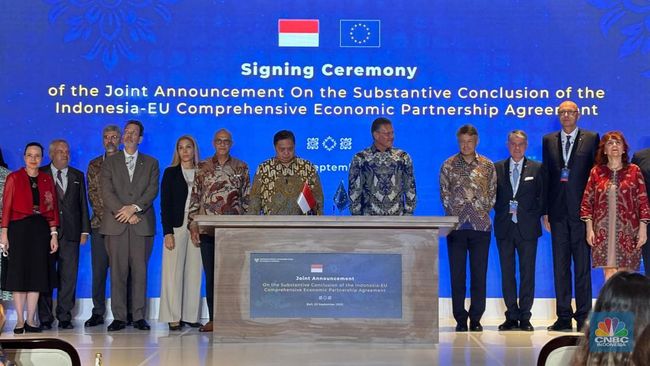 Airlangga Pastikan Isu Tarif-Akses Pasar Sudah Tuntas di IEU-CEPA