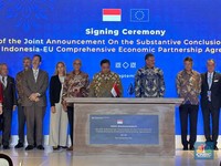 Airlangga Pastikan Isu Tarif-Akses Pasar Sudah Tuntas di IEU-CEPA