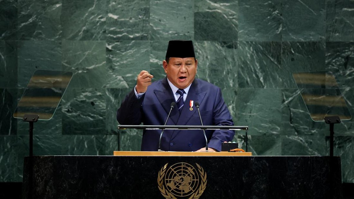 Presiden Prabowo Subianto di PBB
