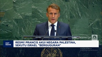 Video: Presiden Macron Resmi Umumkan Prancis Akui Negara Palestina
