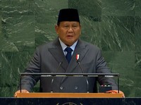Isi Lengkap Pidato Prabowo dalam KTT untuk Perdamaian Palestina di PBB