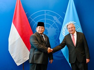Prabowo Bertemu Sekjen PBB, Tegaskan PBB Harus Diperkuat untuk Jaga Kedamaian